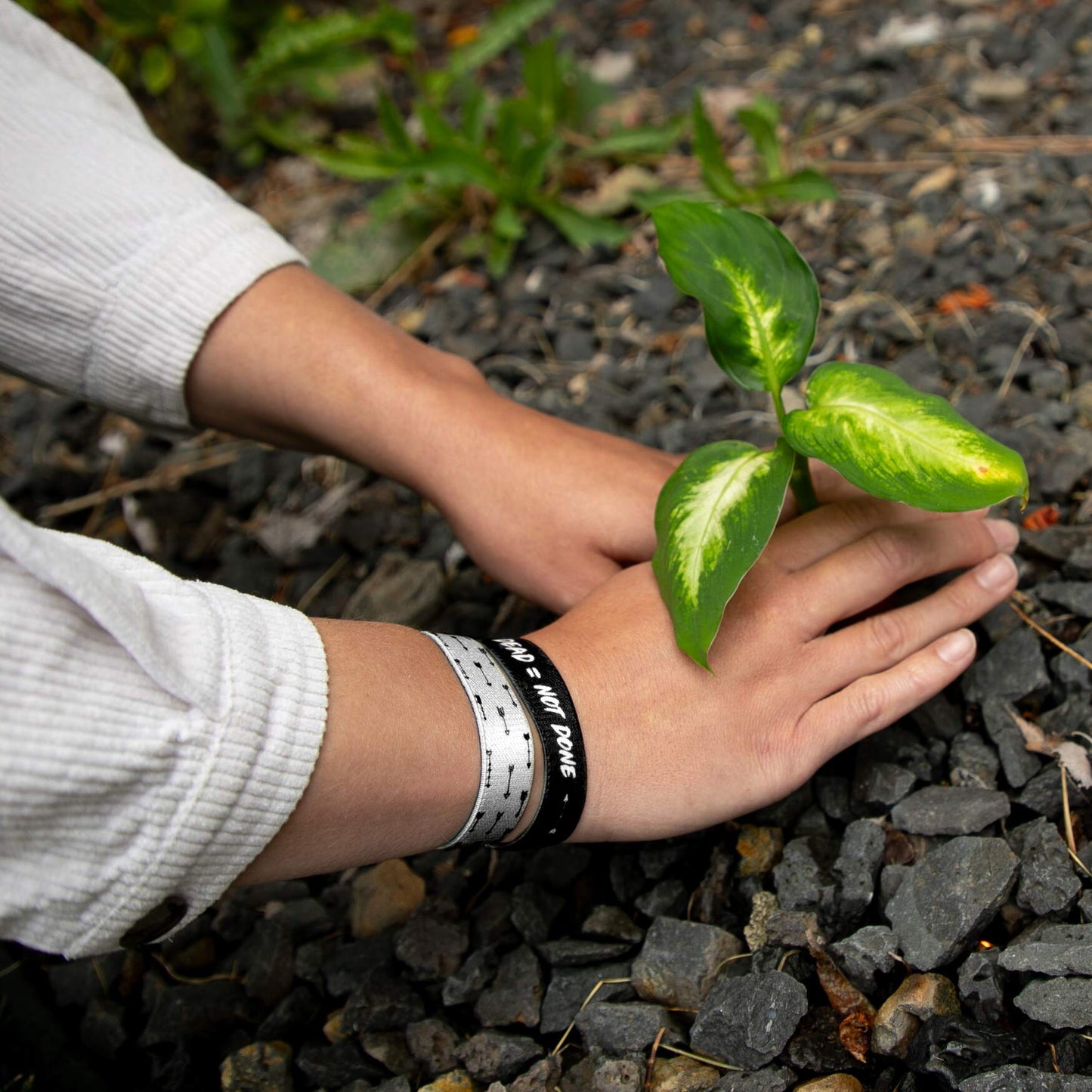 Not Dead Equals Not Done Bible Verse Bracelet