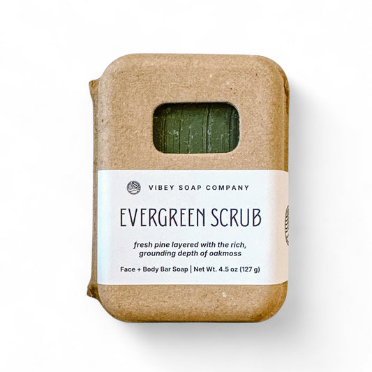 Bar Soap | Evergreen Scrub