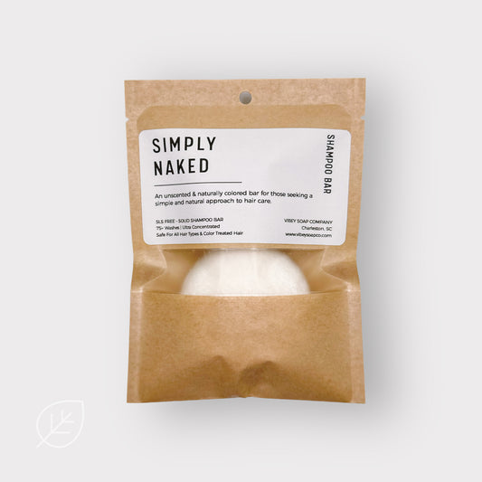 Simply Naked Unscented Shampoo Bar