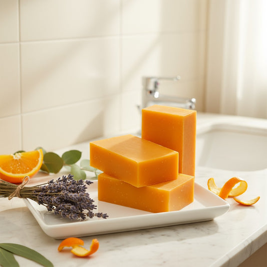 *NEW* LAVENDER ORANGE BAR SOAP