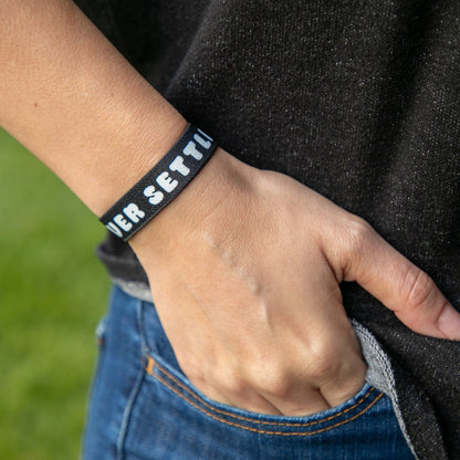 Never Settle Bracelet