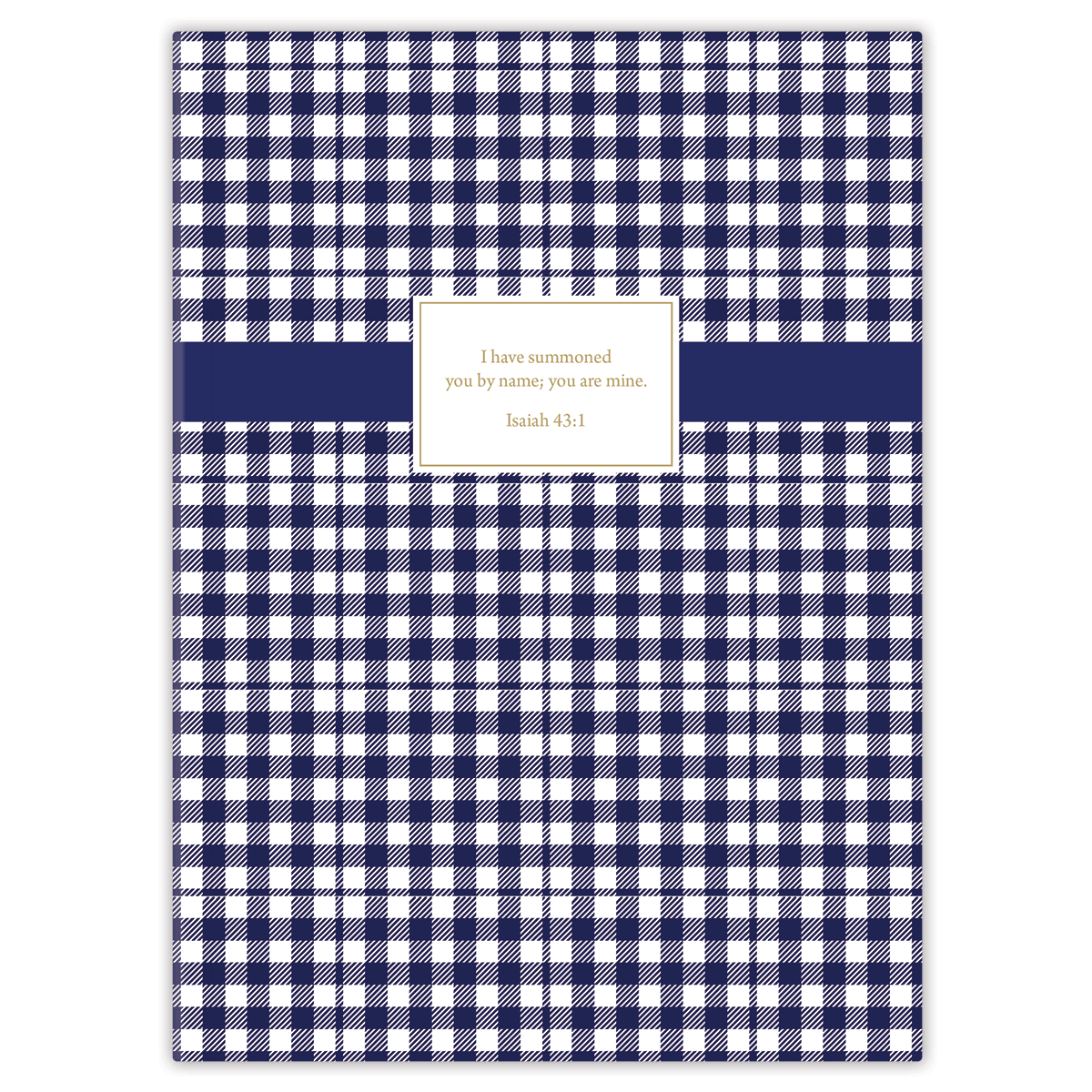 Blue Plaid (Planner)