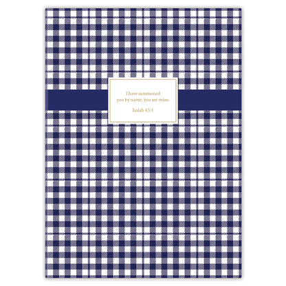 Blue Plaid (Planner)