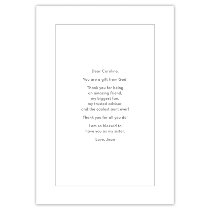 Blue Floral Stripe by Lydia Carraway