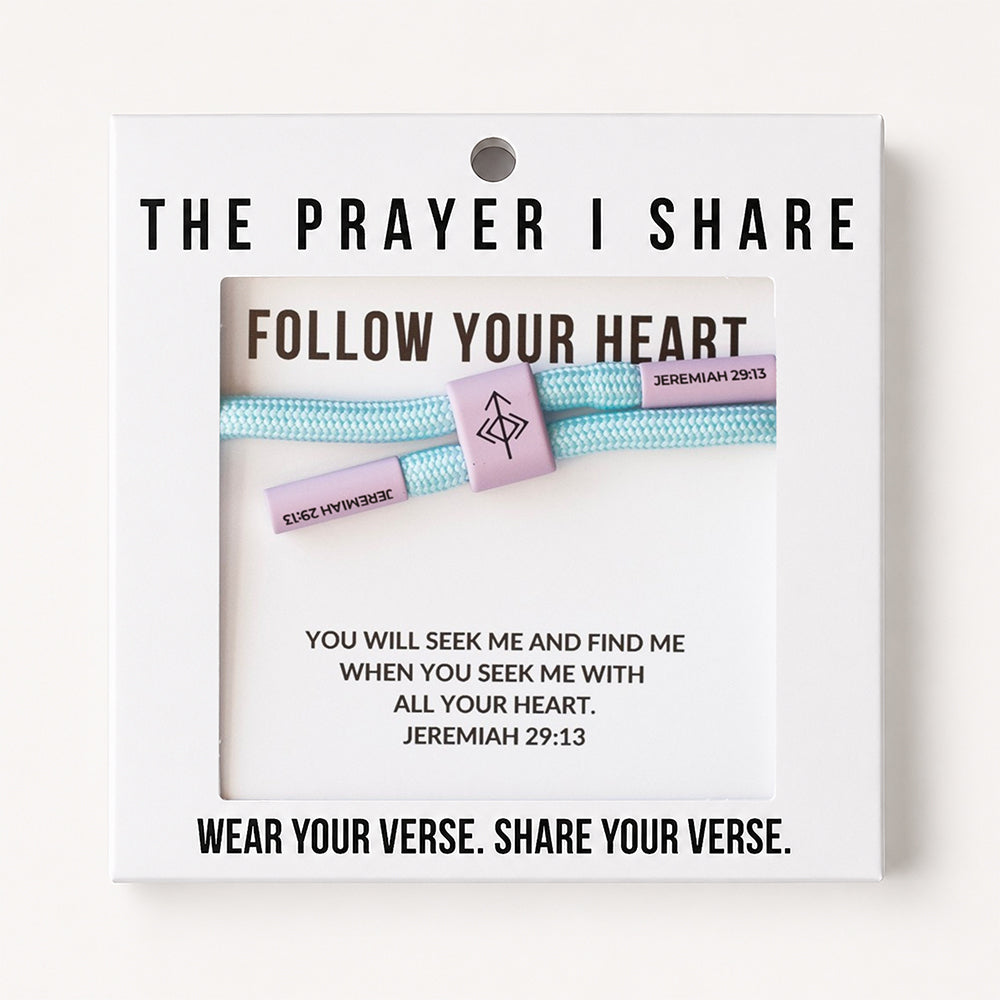 Follow Your Heart, Jeremiah 29:13