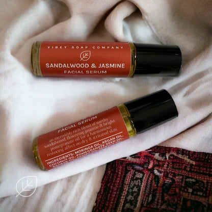 Sandalwood Jasmine Facial Serum - For Dry & Irritated Skin