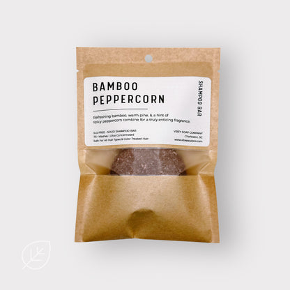 Bamboo Peppercorn Shampoo Bar