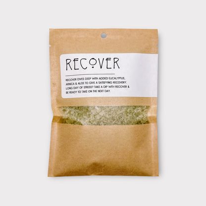 Recover - Eucalyptus, Arnica & Comfrey Powder Soaking Salts