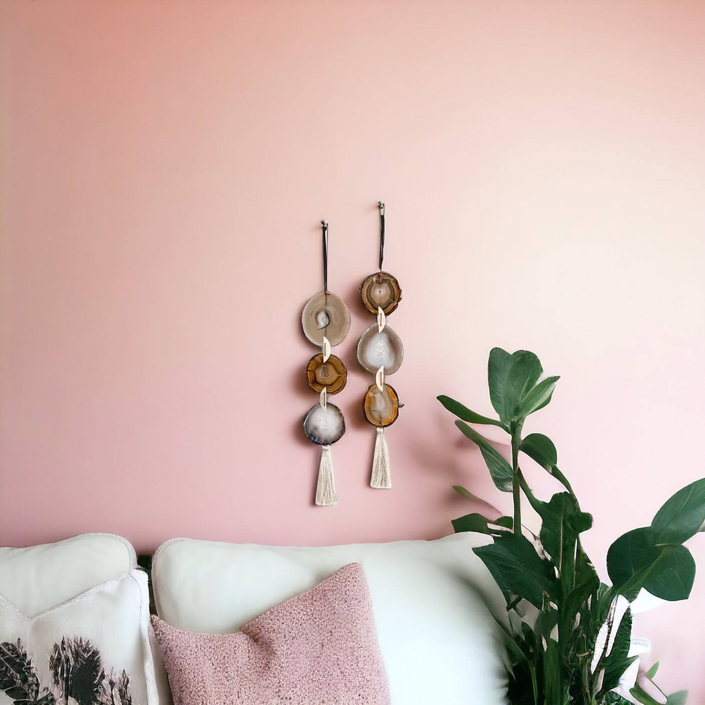 Umber Agate Wall Hanging