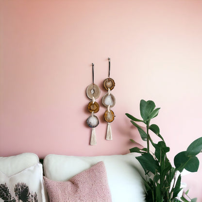 Umber Agate Wall Hanging