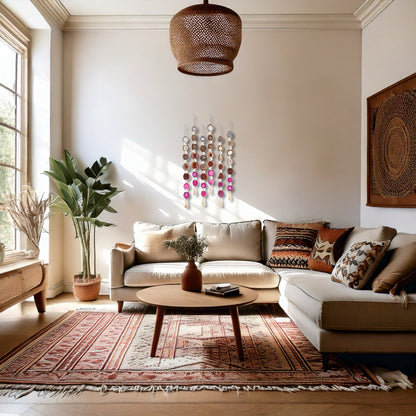 Sunset Ombre Agate Wall Hanging