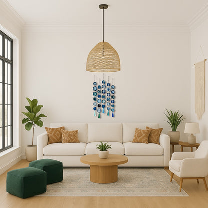 Ocean Agate Wall Hanging