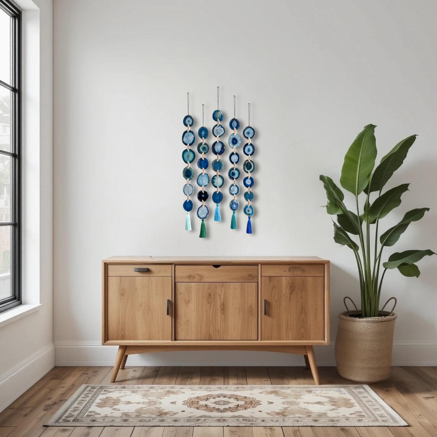 Ocean Agate Wall Hanging