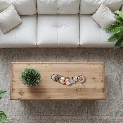 Natural & Gray Agate Hanging for Wall or Ceiling - Umber Design