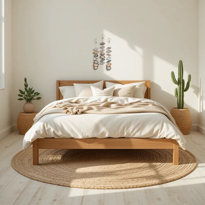 Natural & Gray Agate Hanging for Wall or Ceiling - Umber Design