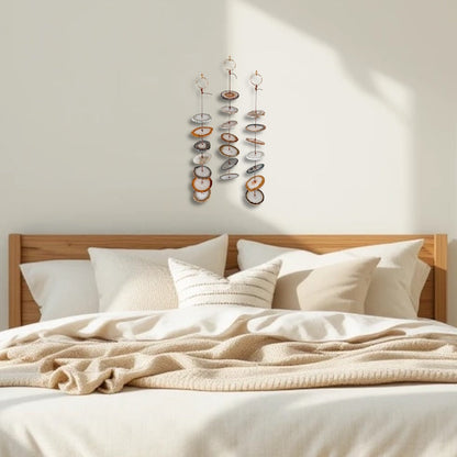 Natural & Gray Agate Hanging for Wall or Ceiling - Umber Design