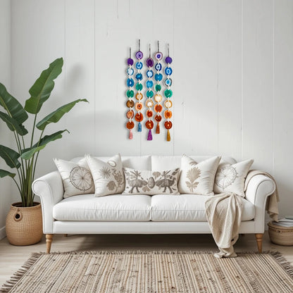 Chakra Agate Wall Hanging