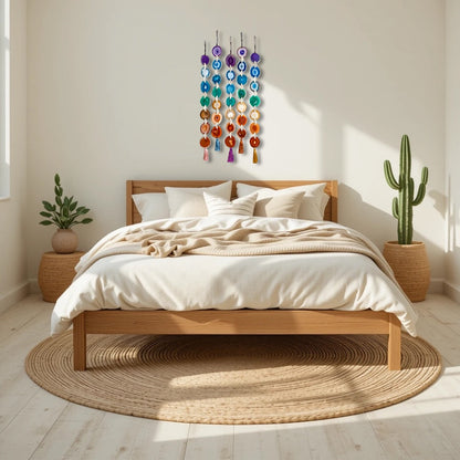 Chakra Agate Wall Hanging