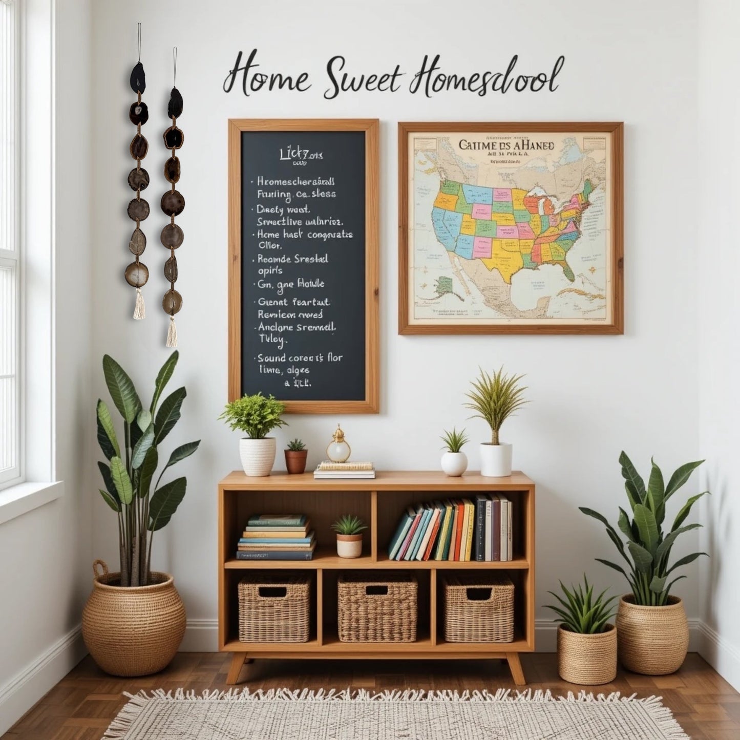 Esme Agate Wall Hanging