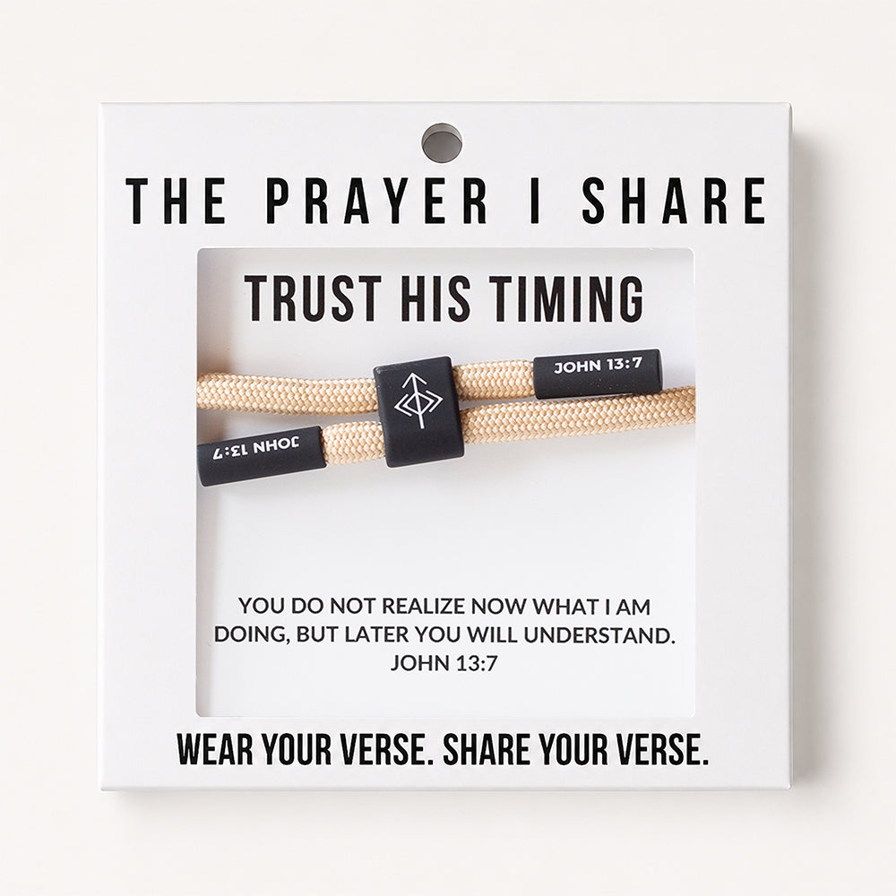 Trust His Timing, John 13:7