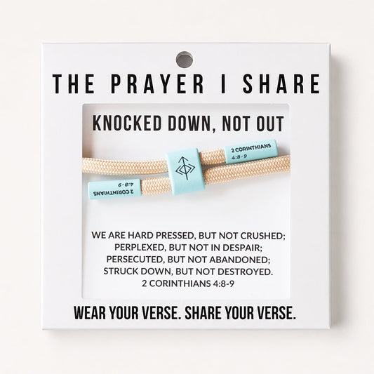 Knocked Down, Not Out, 2 Corinthians 4: 8-9