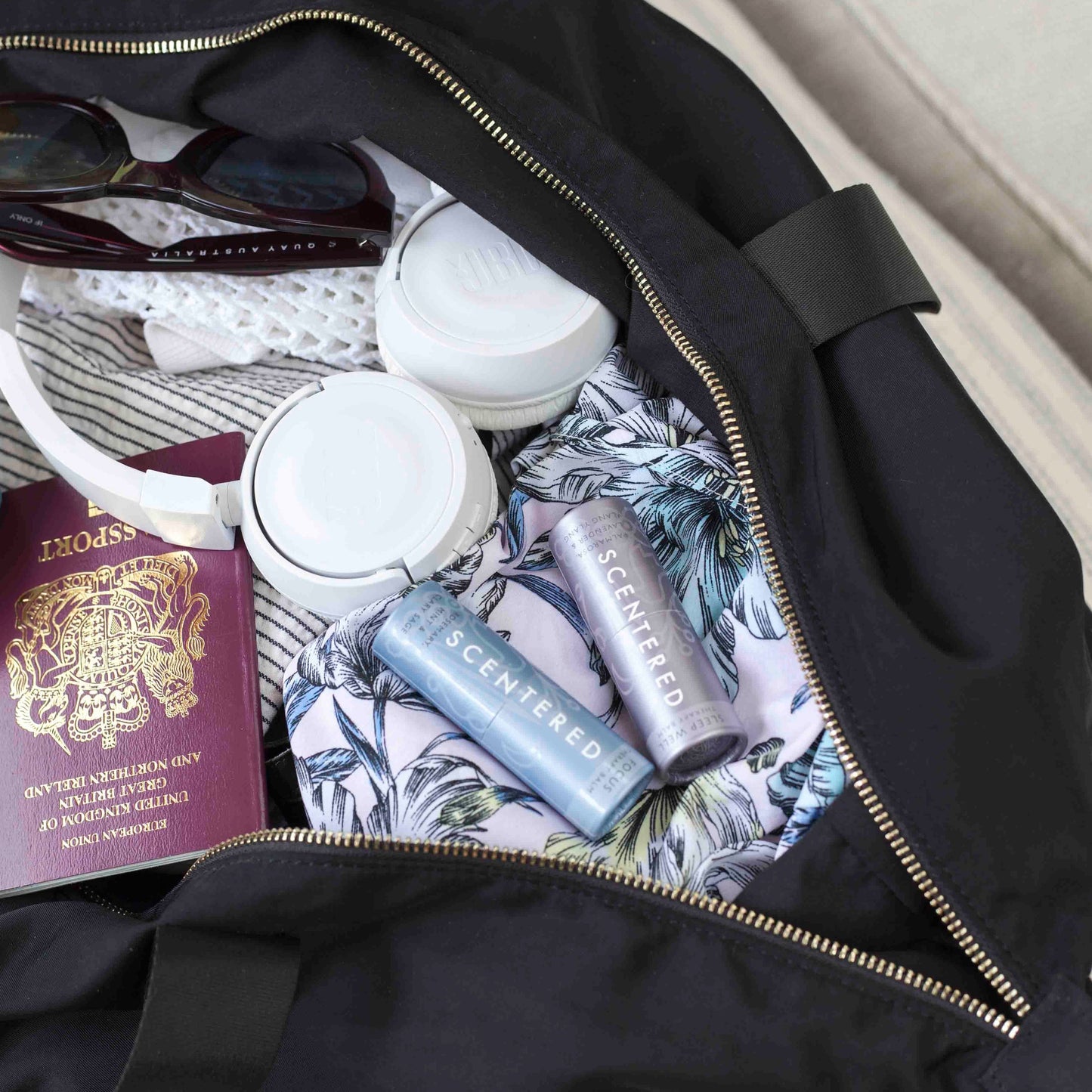 Travel Essentials Focus & Sleep Well Aromatherapy Balm Duo