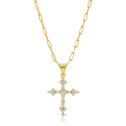 Princess Cross Necklace