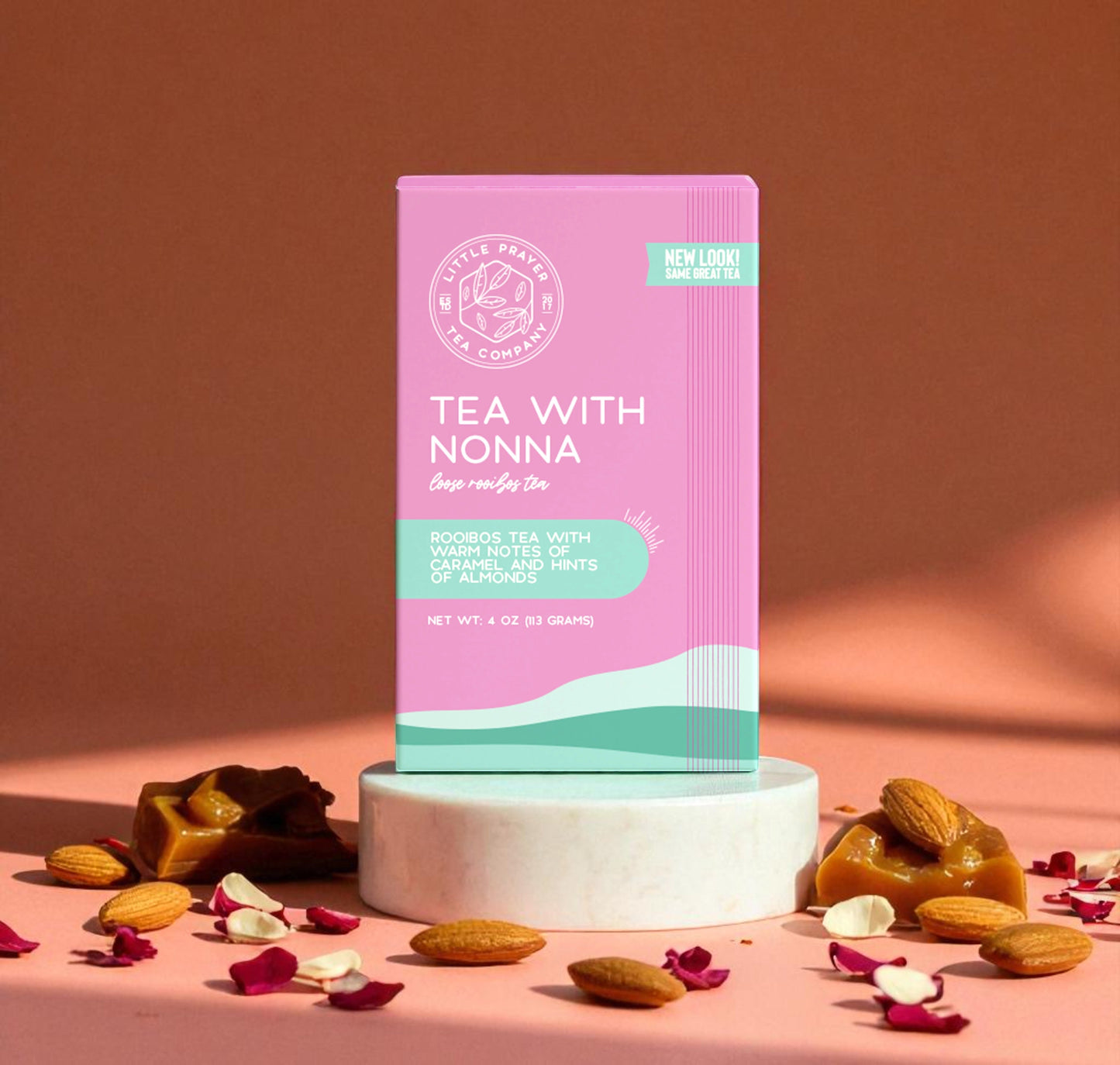 Bible Verse Tea "God Is Our Refuge" Tea With Nonna