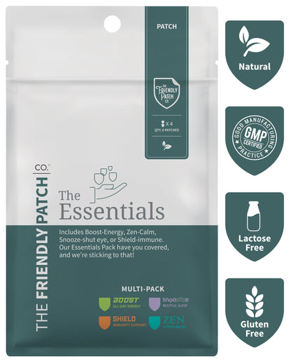 The Essentials Pack - Boost, Zen, Snooze, Shield - 8 pack