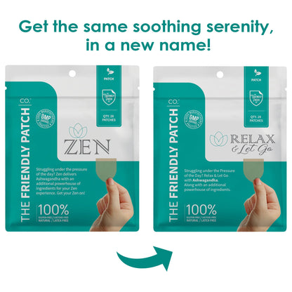 Zen - Relax & Let Go with Ashwagandha - 28 Patches