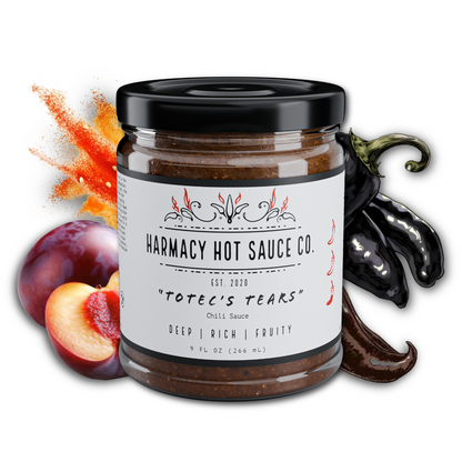 Totec's Tears - Dried Chili & Plum Pepper Sauce (9oz)