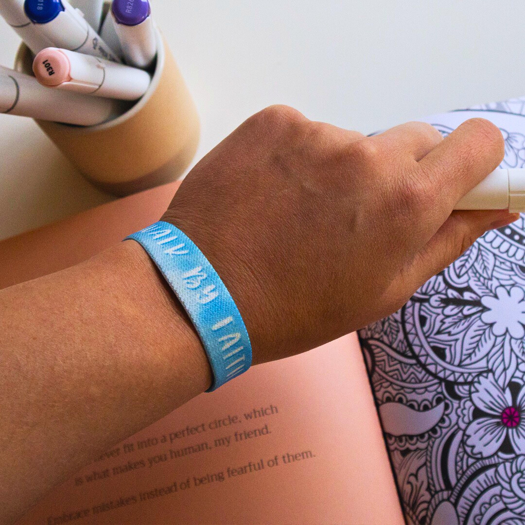 Walk By Faith Bible Verse Bracelet