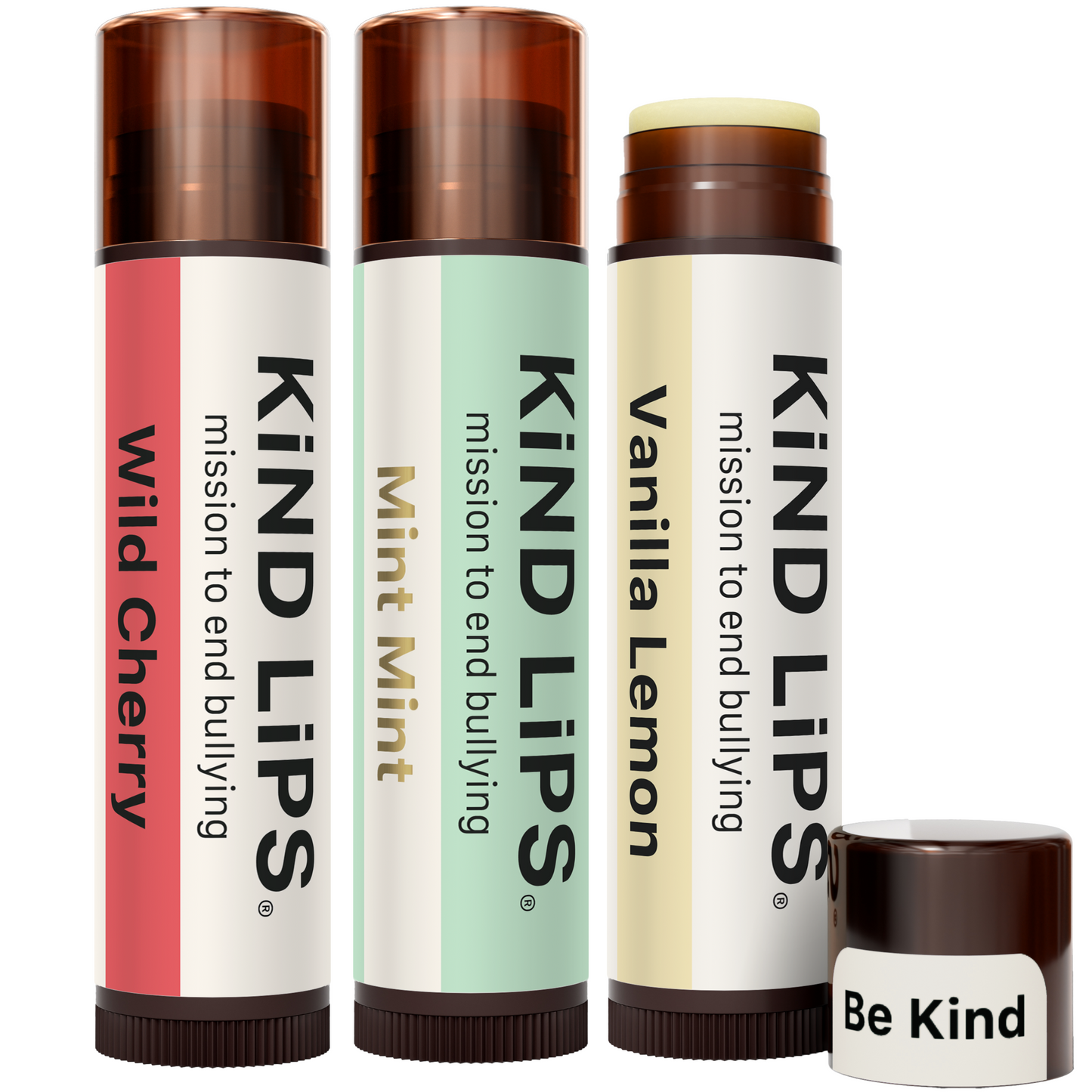 3 Pack Variety Organic Lip Balm
