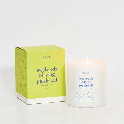 Weekends Playing Pickleball