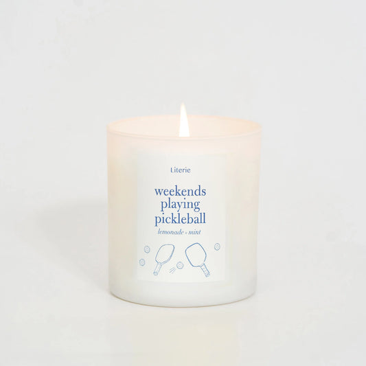 Weekends Playing Pickleball