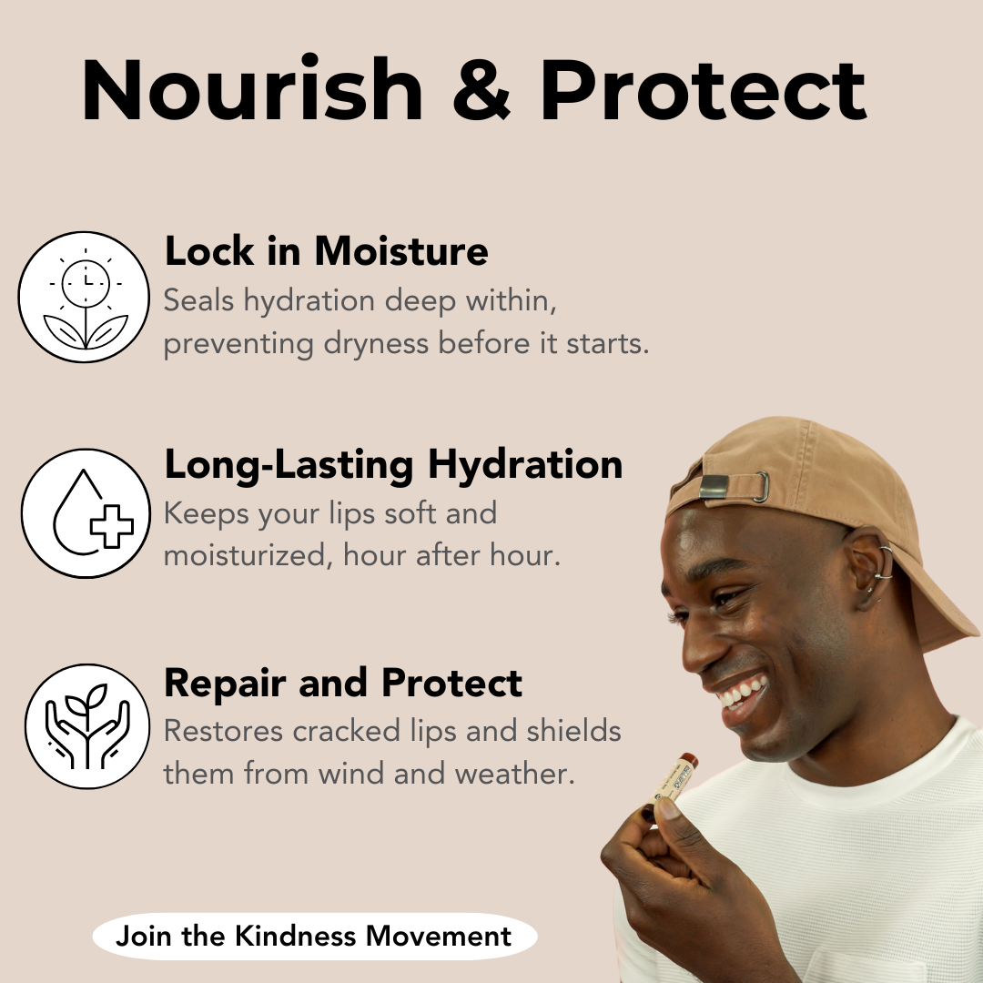 5 Pack Variety Organic Lip Balm