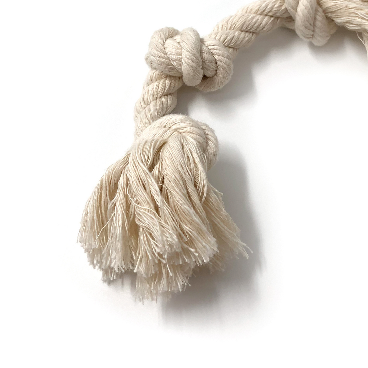 Boba & Vespa 100% Organic Cotton Rope Dog Toy - 5 Sizes