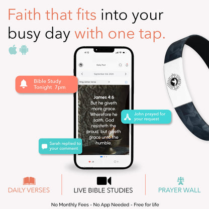 Be Still Bible Verse Bracelet