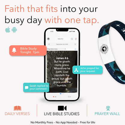 Born To Save Bible Verse Bracelet