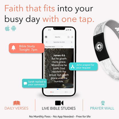 God's Army Bible Verse Bracelet