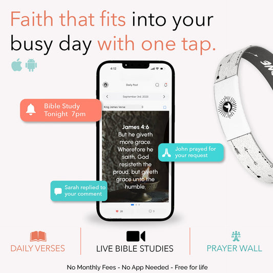 Not Dead Equals Not Done Bible Verse Bracelet