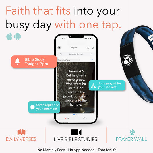 Trust In God Bible Verse Bracelet