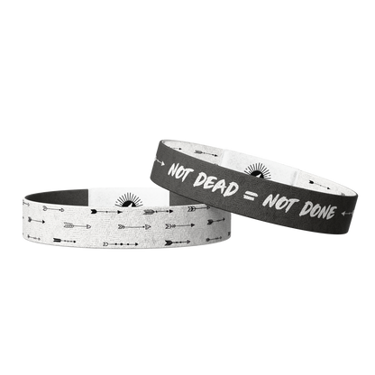 Not Dead Equals Not Done Bible Verse Bracelet