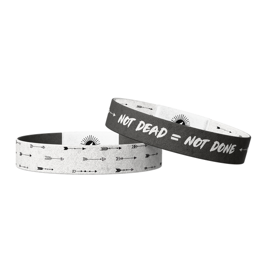 Not Dead Equals Not Done Bible Verse Bracelet
