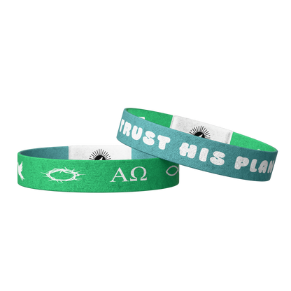 Trust His Plan Bible Verse Bracelet