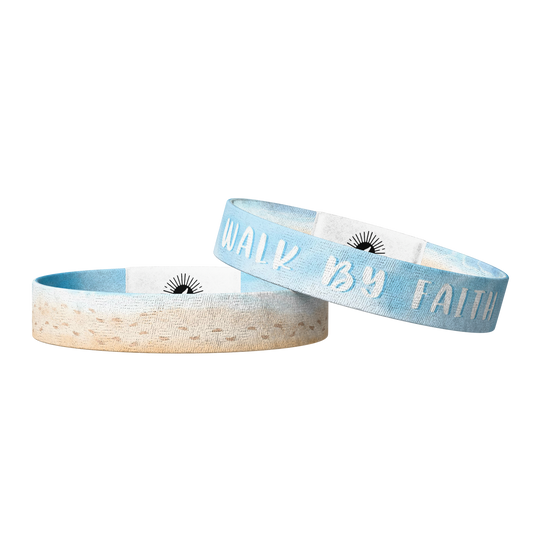 Walk By Faith Bible Verse Bracelet