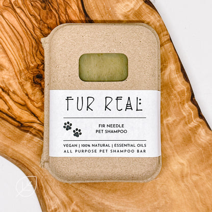 Fur Real Bar Shampoo - Fir Needle - Odor Eliminator